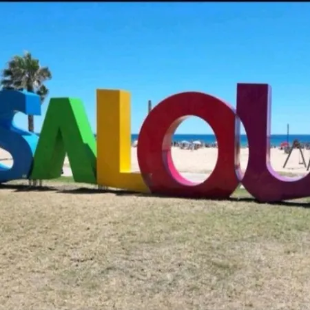 A 300m Playa,portaventura, Parking, Piscina,wi-fi Appartement Salou